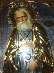 Икона преподобного Серафима Саровского
