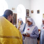 18 июля 2021 г., в храме Порт-Артурской иконы Пресвятой Богородицы прошёл чин посвящения в сестры милосердия.