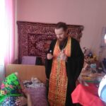 Поздравили со Светлой Пасхой в Лесниковском дом-интернате для престарелых и инвалидов