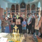 В селе Большое Раково дети воскресной школы в день Крещения Господня получили сладкие подарки.