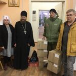 Служба «Милосердие» Курганской епархии и Союз православных женщин передали продукты сотрудникам МЧС, прибывшим на помощь курганцам