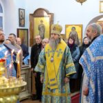 10 декабря митрополит Курганский и Белозерский Даниил совершил Божественную литургию в храме Порт-Артурской иконы Божией Матери