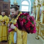 Прихожане Порт-Артурского храма поздравили настоятеля с юбилеем