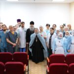 Митрополит Даниил поздравил со Святочными днями пациентов и врачей Курганского онкодиспансера