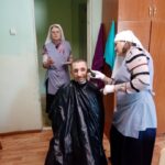 Сёстры милосердия провели акцию «Серебряный волос» в доме-интернате для престарелых