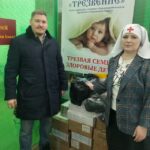 В храме Порт — Артурской иконы Божией Матери города Кургана   в письмах поздравили участников СВО с Днём защитника Отечества