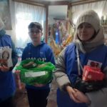 В Кургане «Экипаж Милосердия» совершил рождественский выезд в многодетные семьи