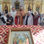 Поздравили с Днём рождения клирика Порт-Артурского храма отца Сергия Перминова. Отслужили Божественную Литургию.