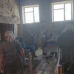 Гуманитарная помощь в село
