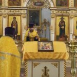 Сегодня на вечерней службе поздравили настоятеля отца Владимира Алексеева с именинами! Многая благая лета!!!