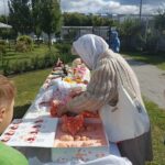 На престольном празднике храма Порт-Артурской иконы Божией Матери была организована интерактивная площадка «Радость материнства»